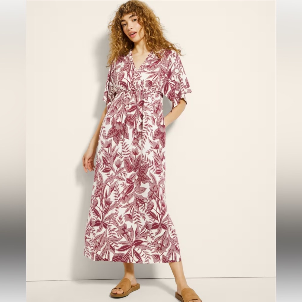 Soma SOFT JERSEY
Caftan Midi Bra Dress size small NWT